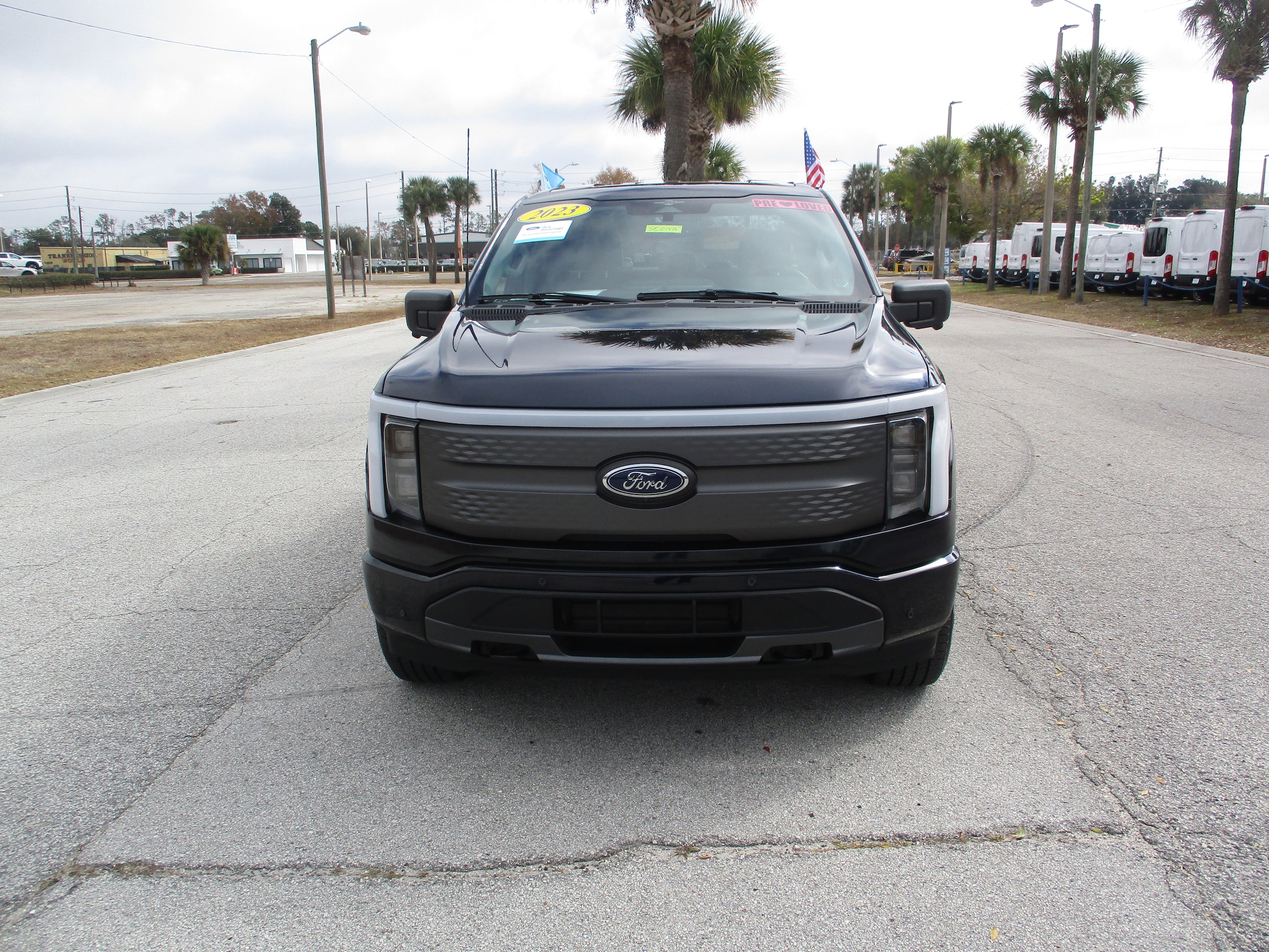 Used 2023 Ford F-150 Lightning XLT with VIN 1FTVW1EL1PWG22515 for sale in Orlando, FL