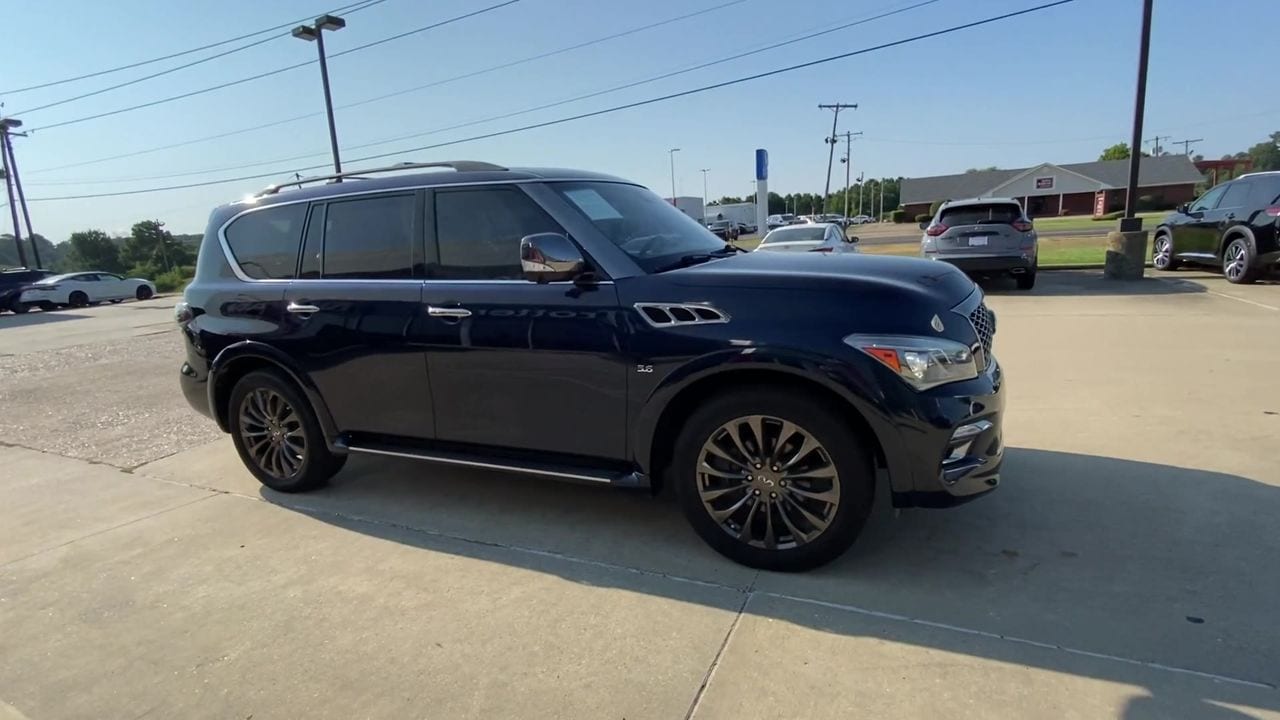 Used 2016 INFINITI QX80 Limited with VIN JN8AZ2NE6G9121068 for sale in El Dorado, AR