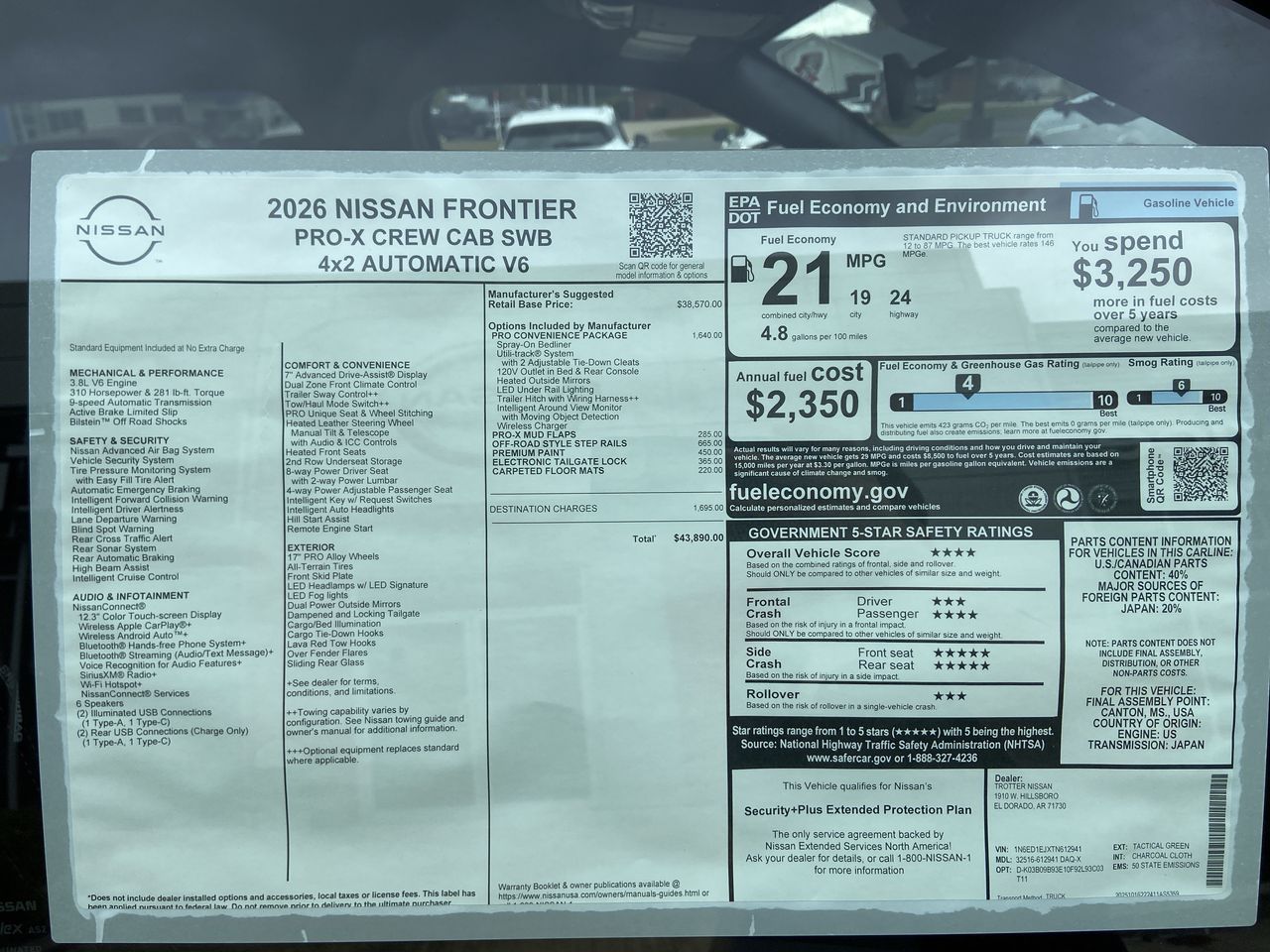 2026 Nissan Frontier PRO-X - Photo 29