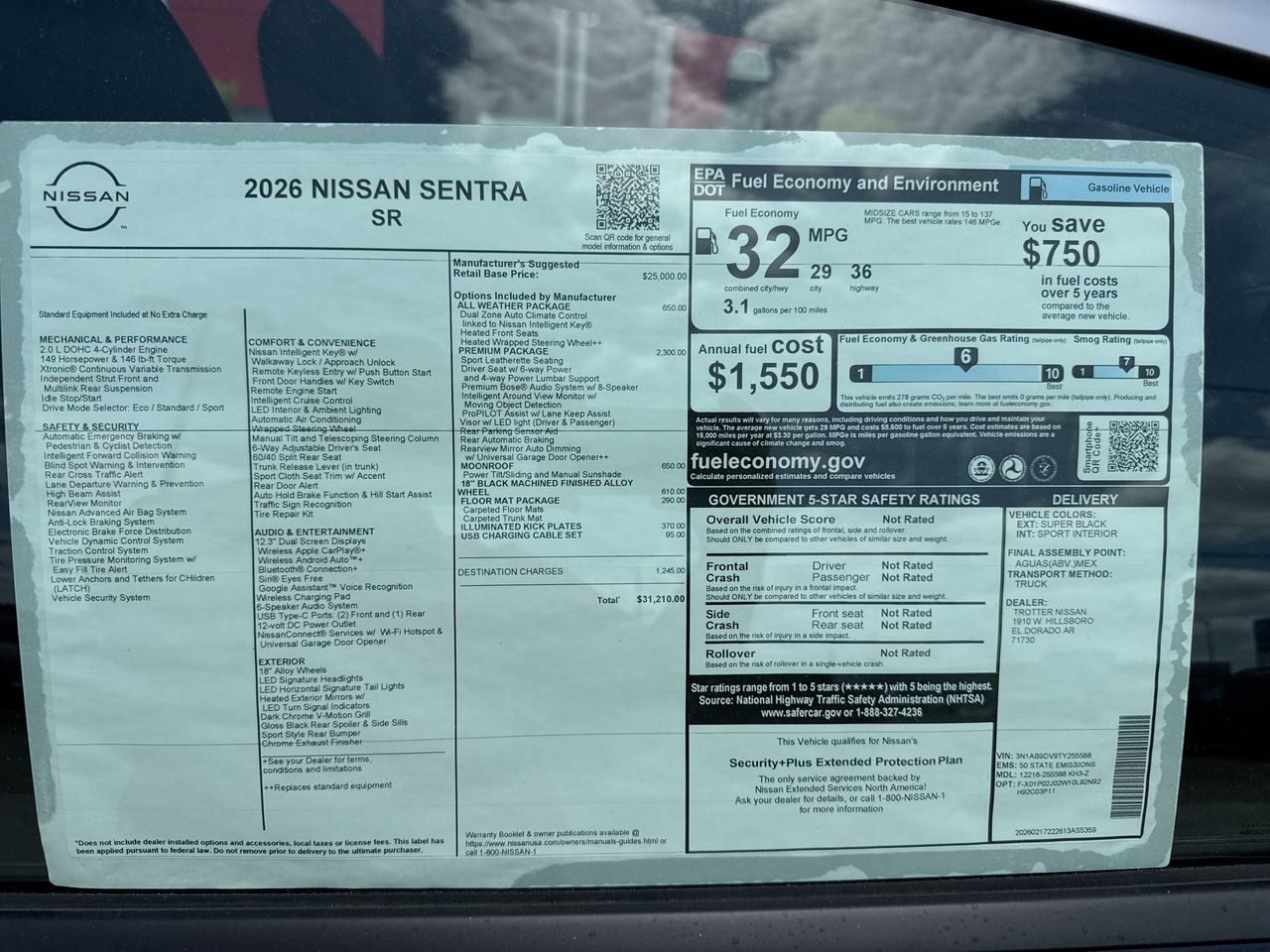 2026 Nissan Sentra SR - Photo 28