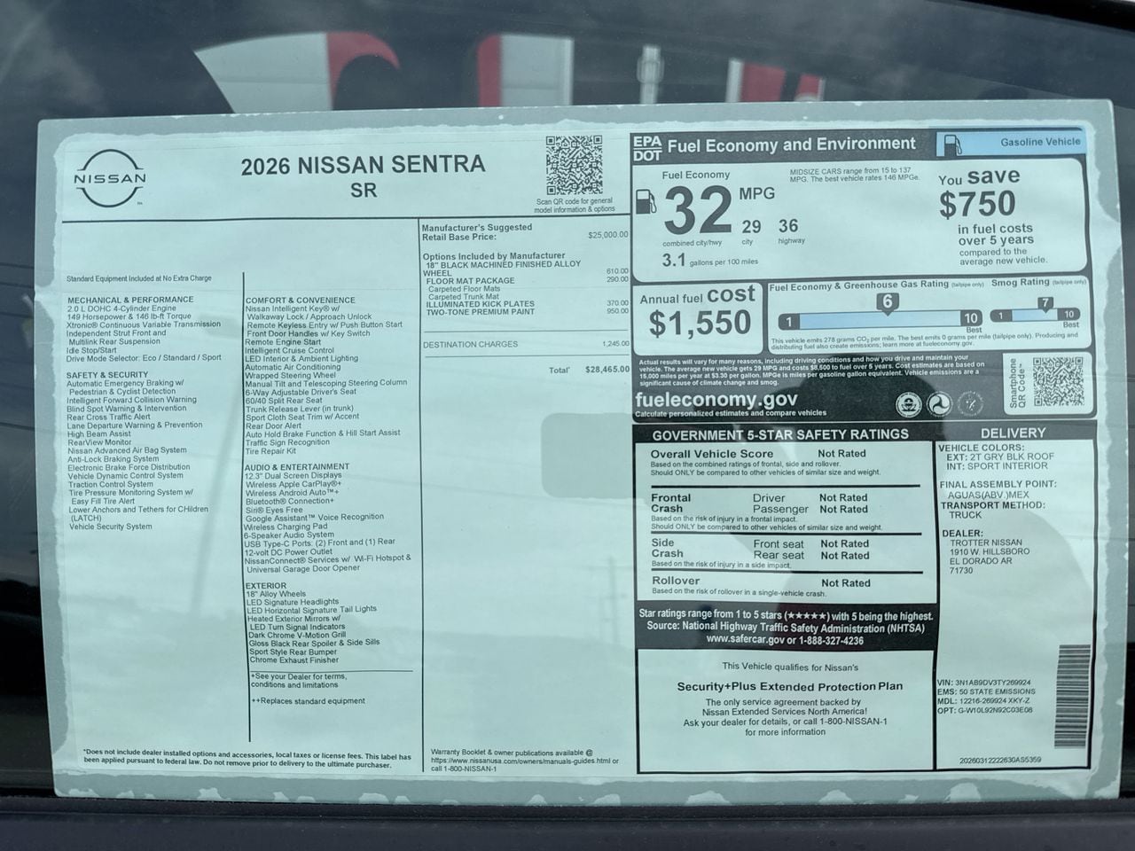 2026 Nissan Sentra SR - Photo 26