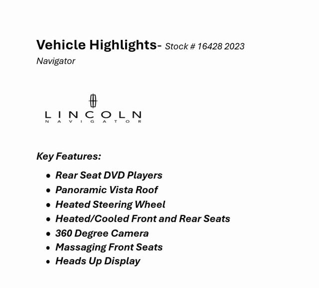 2023 Lincoln Navigator Reserve 6