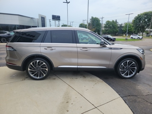 Certified 2021 Lincoln Aviator Reserve with VIN 5LM5J7XC8MGL17610 for sale in Troy, MI