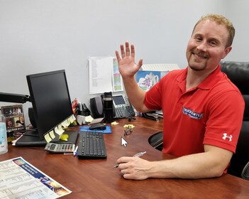 Staff member Keb Krouze from 3fafa874b569