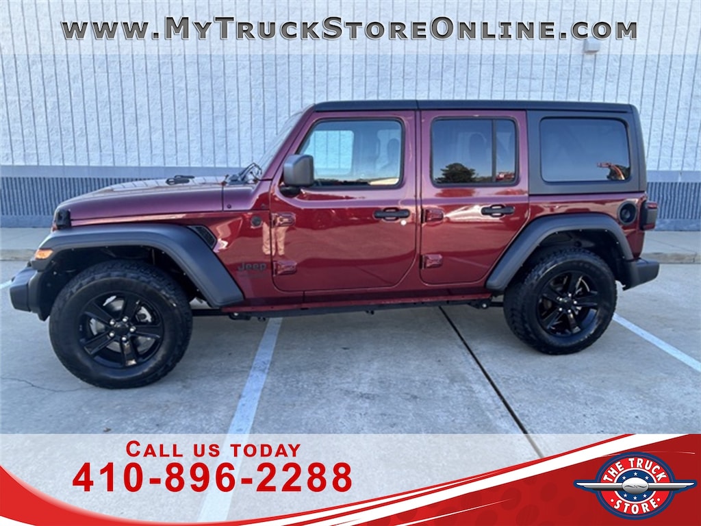 Used 2021 Jeep Wrangler Unlimited Sport SUV