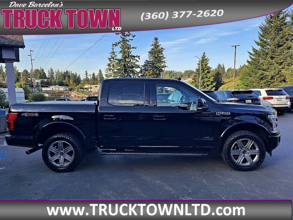 Used 2018 Ford F-150 LARIAT Truck SuperCrew Cab