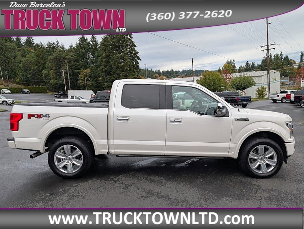 Used 2018 Ford F-150 Platinum Truck SuperCrew Cab