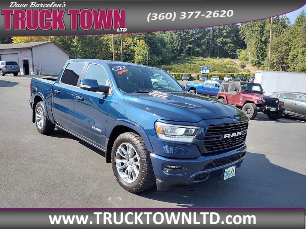 Used 2022 Ram 1500 Laramie Truck Crew Cab