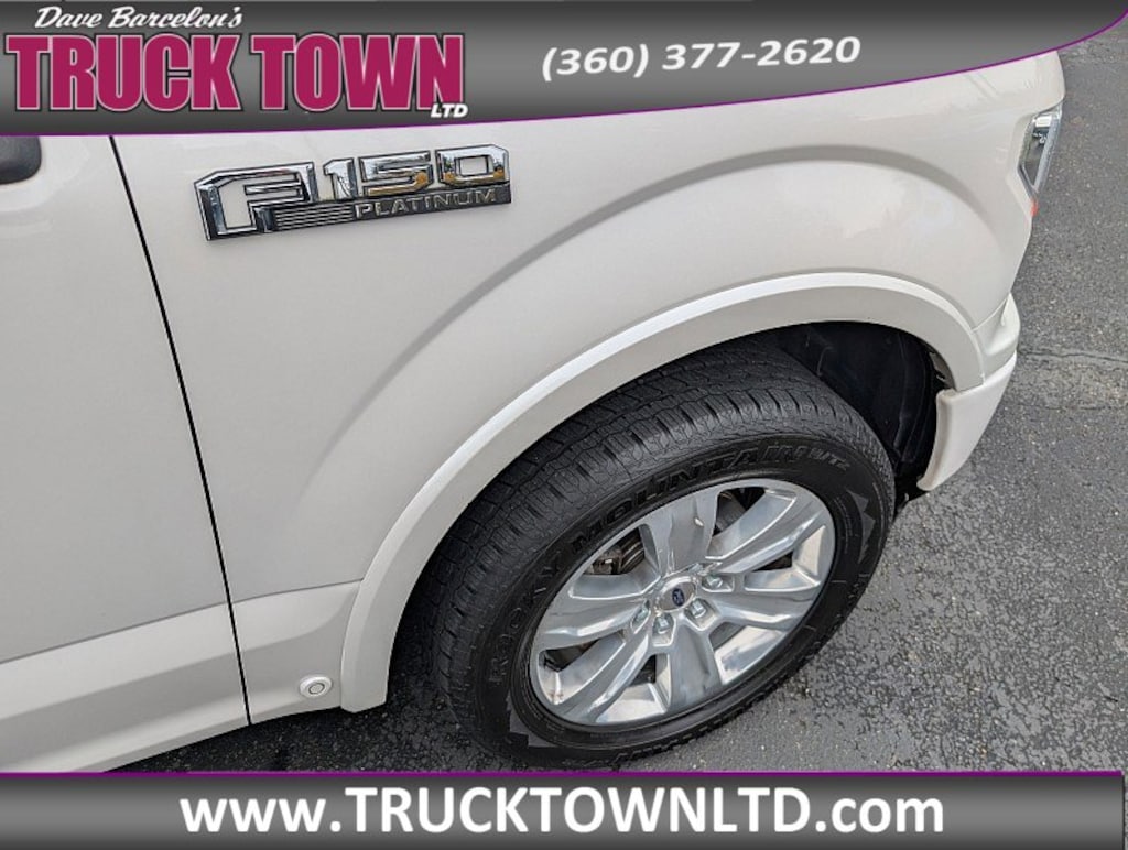 Used 2018 Ford F-150 Platinum Truck SuperCrew Cab