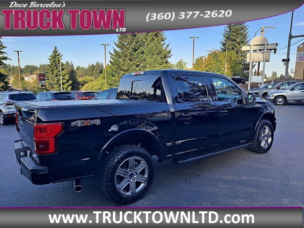 Used 2018 Ford F-150 LARIAT Truck SuperCrew Cab