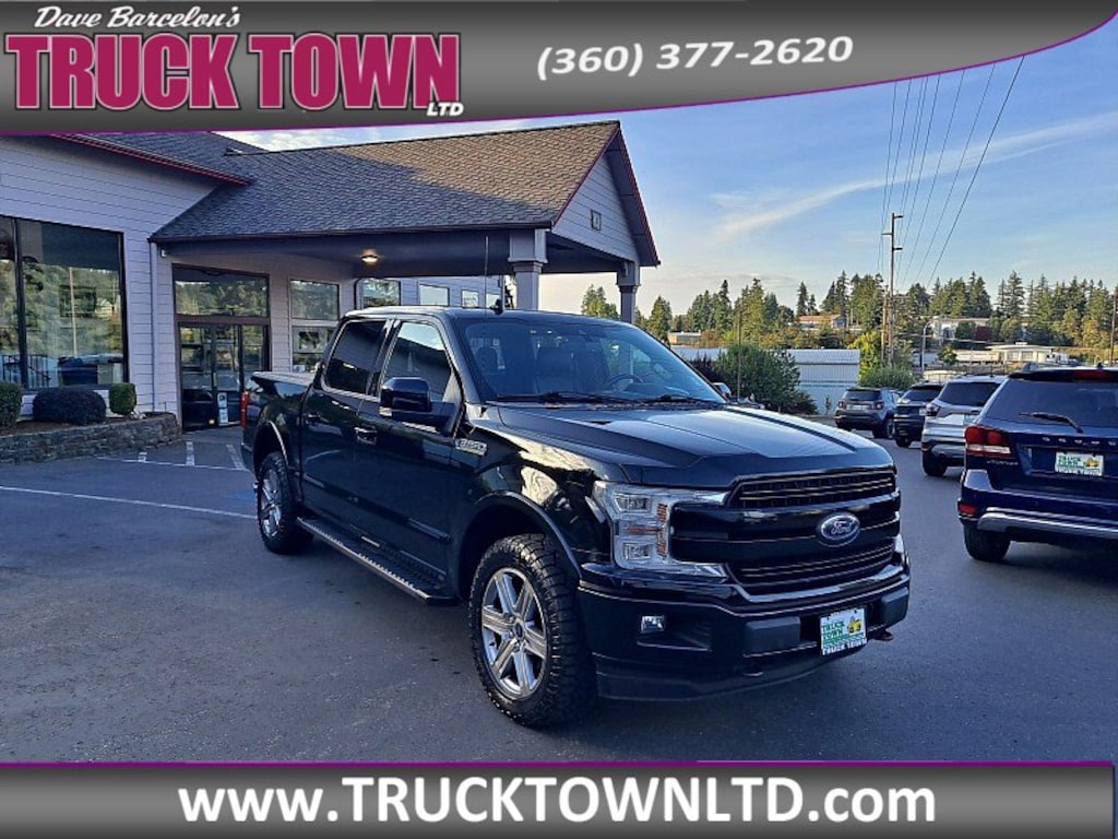 Used 2018 Ford F-150 LARIAT Truck SuperCrew Cab