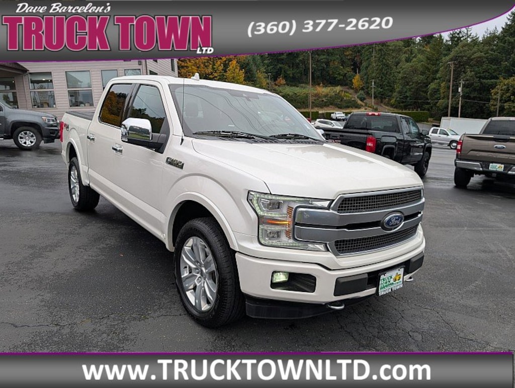 Used 2018 Ford F-150 Platinum Truck SuperCrew Cab