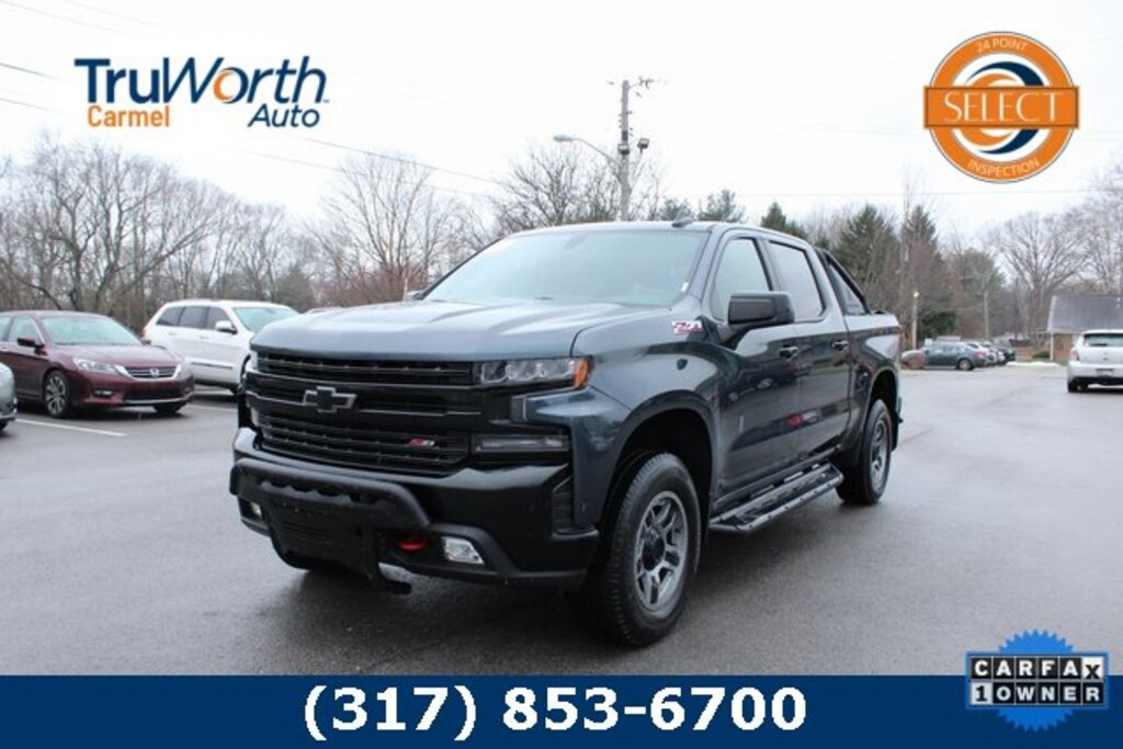 Used 2019 Chevrolet Silverado 1500 LT Trail Boss Truck Crew Cab