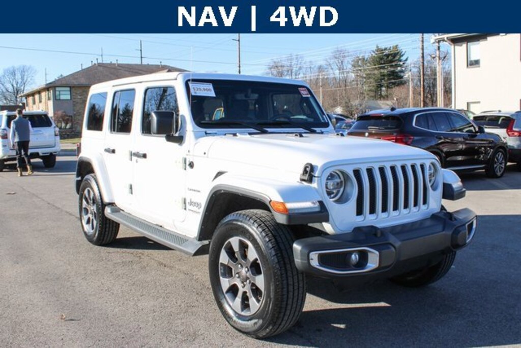 Used 2018 Jeep Wrangler Unlimited Sahara 4x4 SUV