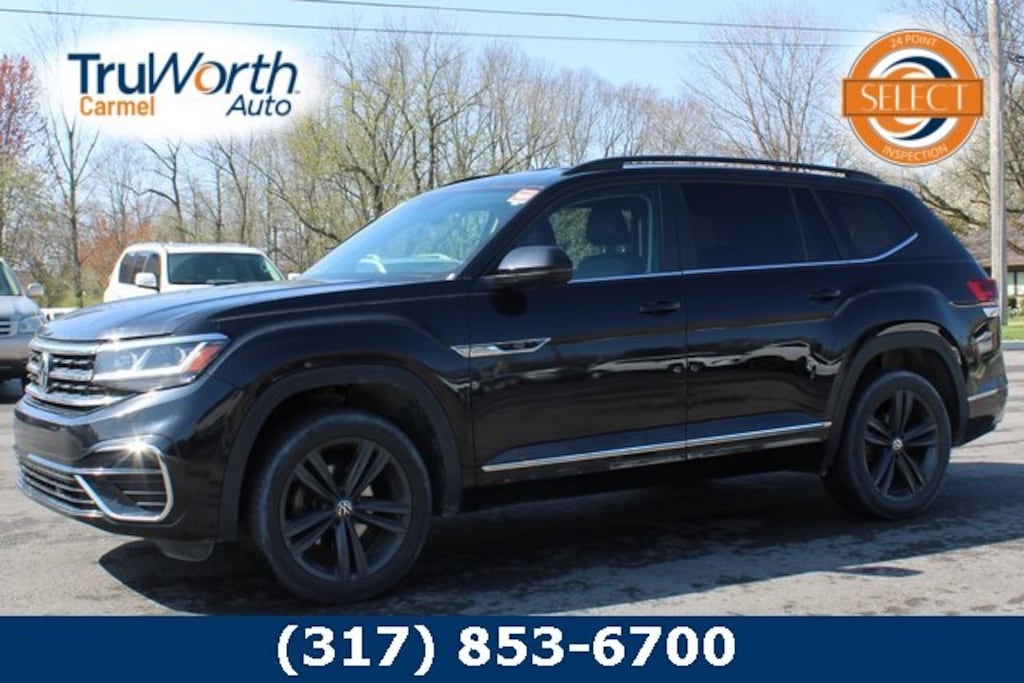 Used 2021 Volkswagen Atlas 3.6L V6 SE w/Technology R-Line 4MOTION SUV
