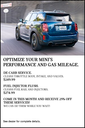 Mini cooper service specials best sale