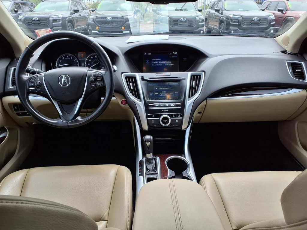 used 2015 Acura TLX car, priced at $15,500