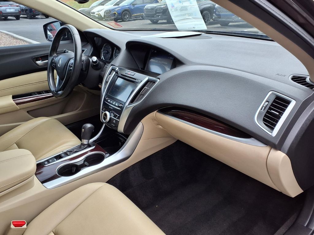 used 2015 Acura TLX car, priced at $15,500