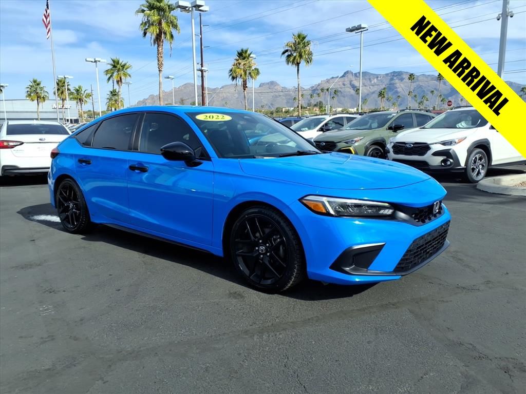 used 2022 Honda Civic car, priced at $23,750