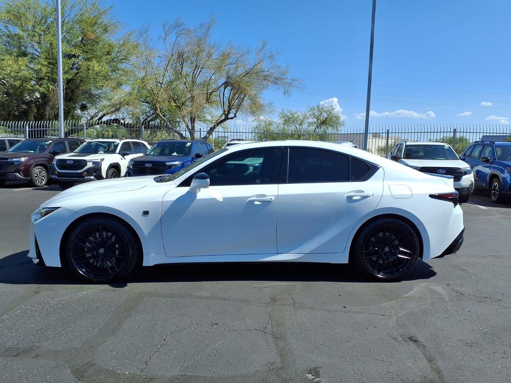used 2023 Lexus IS 500 car, priced at $60,000