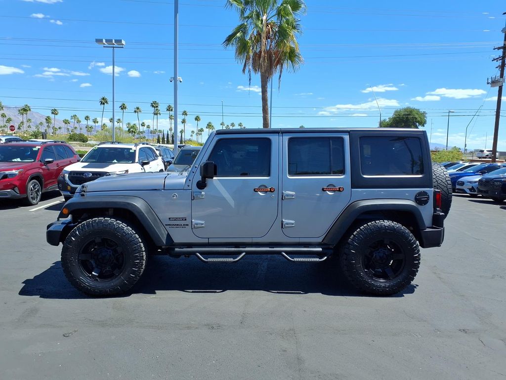 used 2016 Jeep Wrangler JK Unlimited car, priced at $15,000