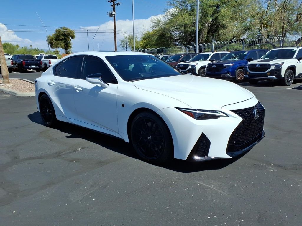 used 2023 Lexus IS 500 car, priced at $60,000