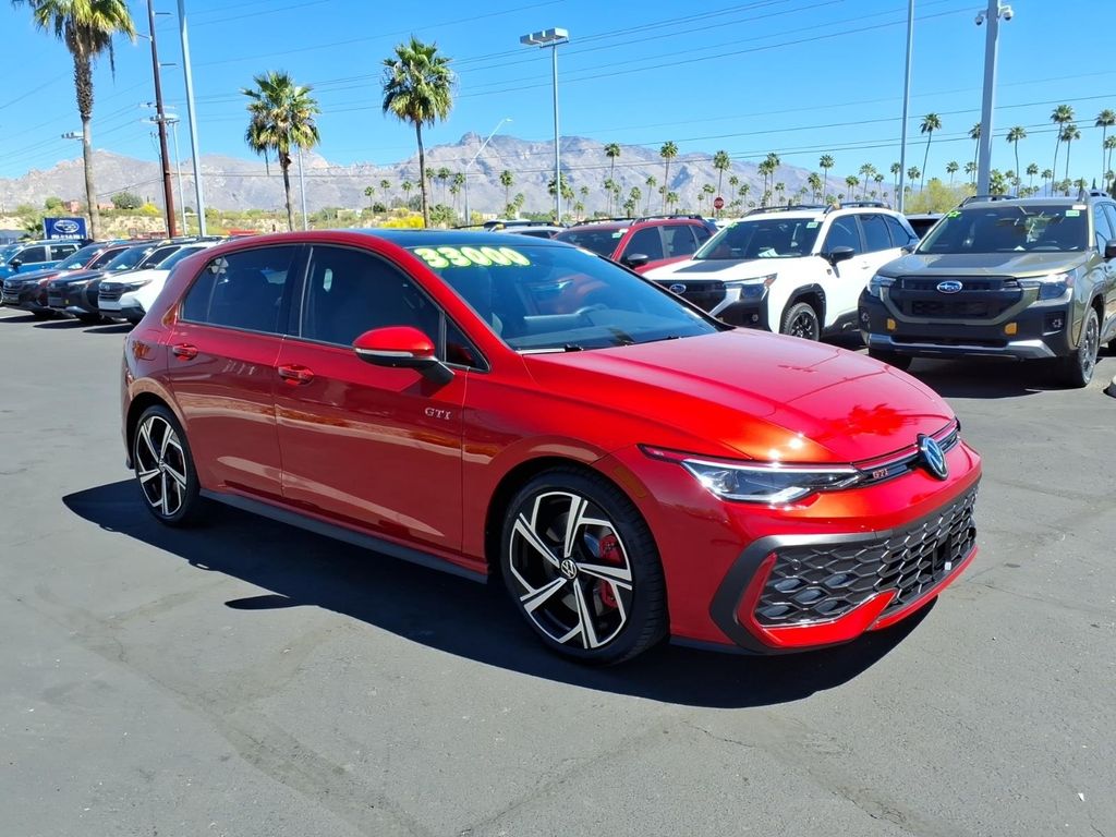 used 2025 Volkswagen Golf GTI car, priced at $31,000