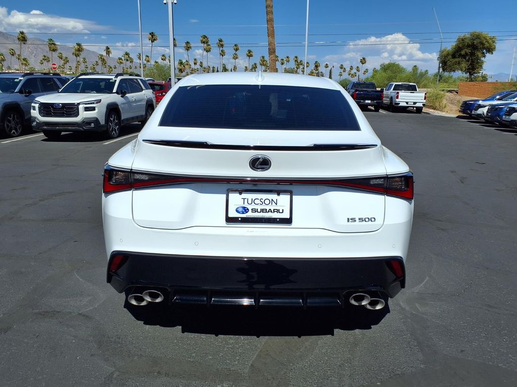 used 2023 Lexus IS 500 car, priced at $60,000