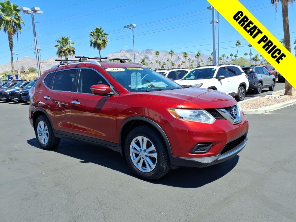 used 2015 Nissan Rogue car, priced at $9,500
