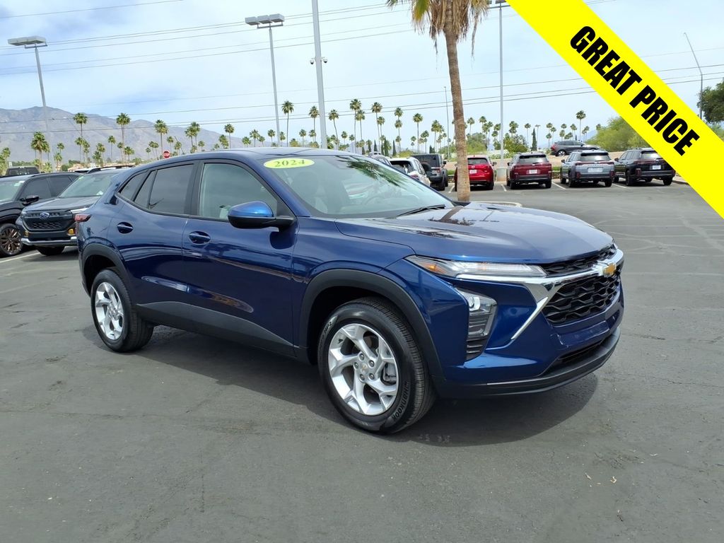 used 2024 Chevrolet Trax car, priced at $19,000
