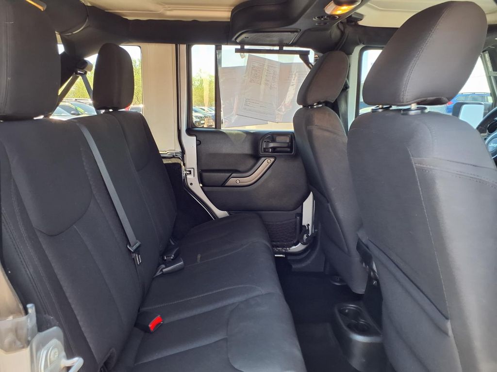 used 2016 Jeep Wrangler JK Unlimited car, priced at $15,000