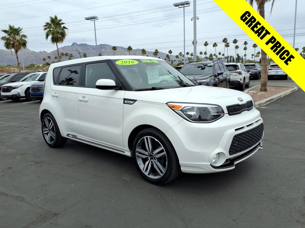 used 2016 Kia Soul car, priced at $10,500