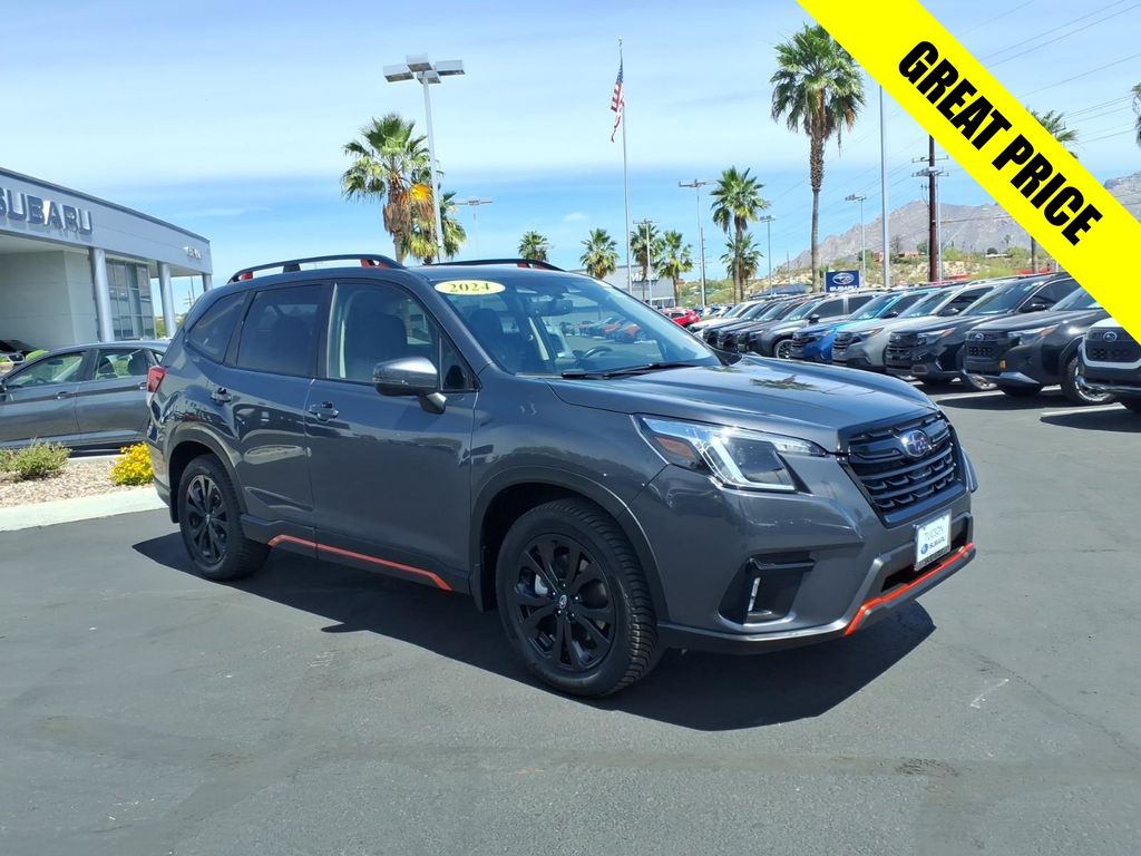used 2024 Subaru Forester car, priced at $29,000