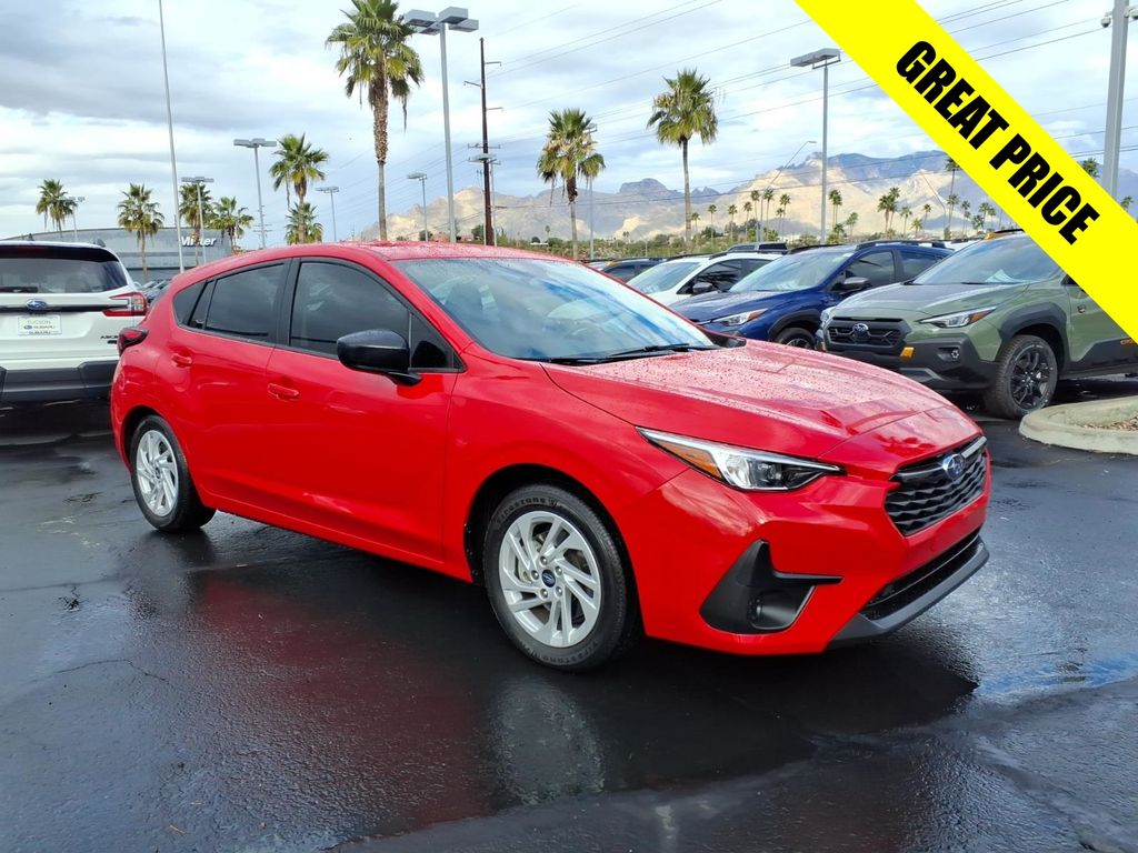 used 2025 Subaru Impreza car, priced at $22,000