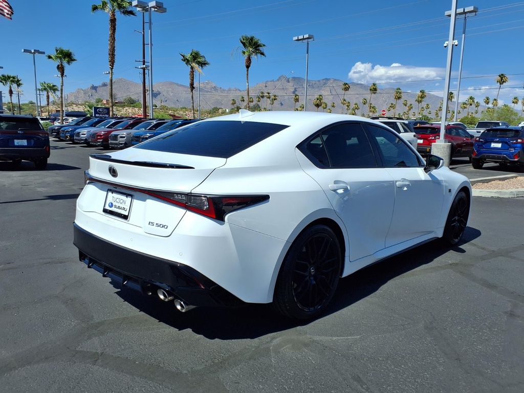 used 2023 Lexus IS 500 car, priced at $60,000