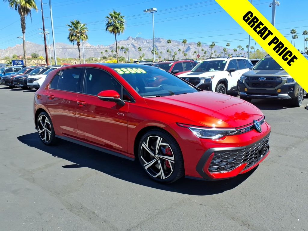 used 2025 Volkswagen Golf GTI car, priced at $31,000