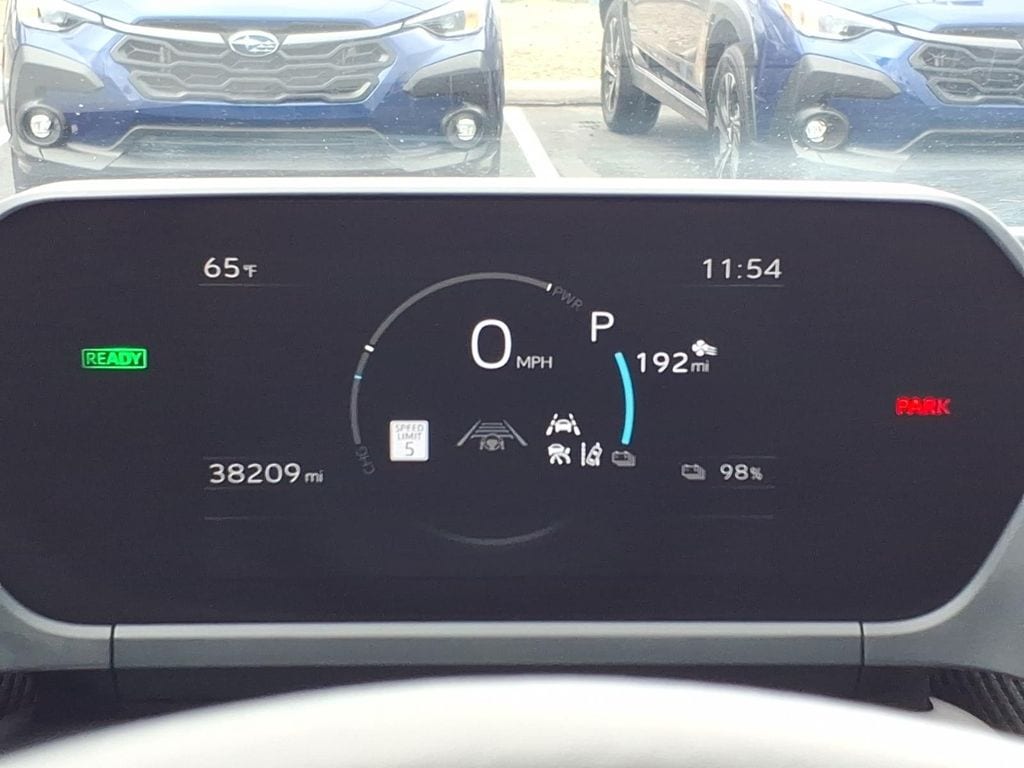 used 2023 Subaru Solterra car, priced at $22,000