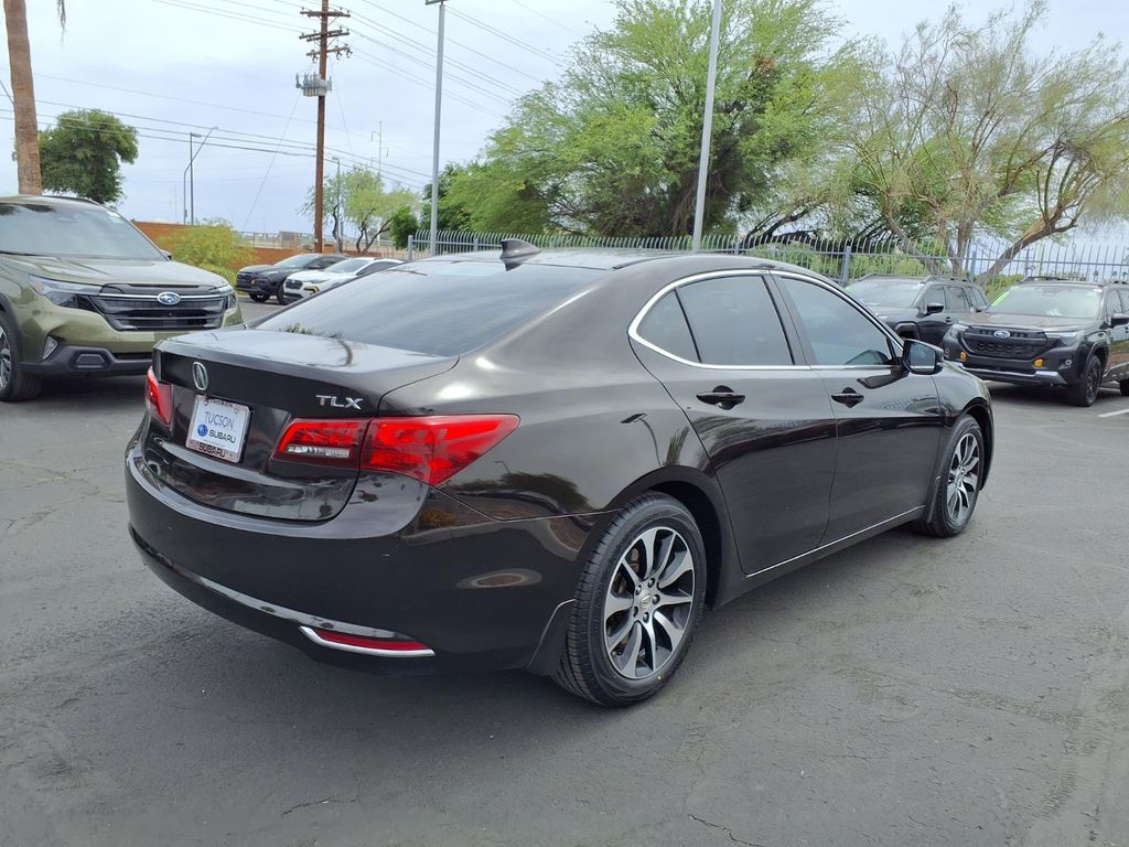 used 2015 Acura TLX car, priced at $15,500