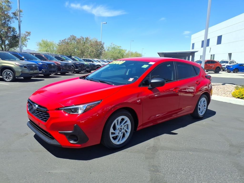 used 2024 Subaru Impreza car, priced at $21,000