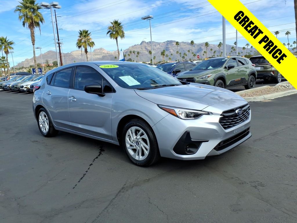 used 2025 Subaru Impreza car, priced at $21,750