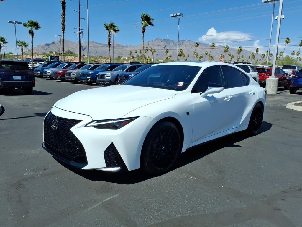 used 2023 Lexus IS 500 car, priced at $60,000
