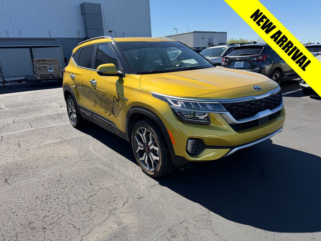 used 2021 Kia Seltos car, priced at $20,000