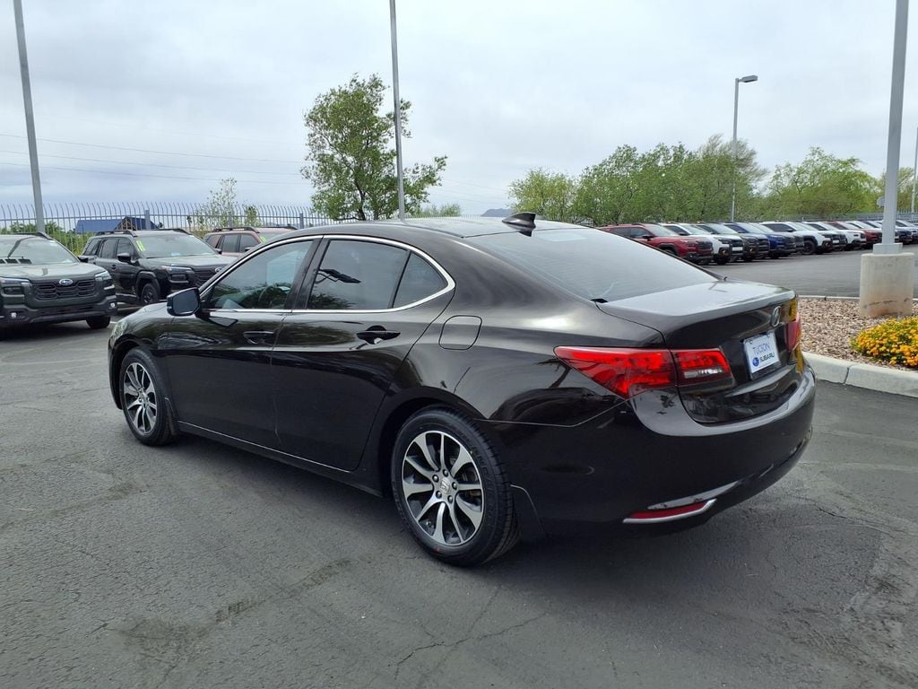 used 2015 Acura TLX car, priced at $15,500