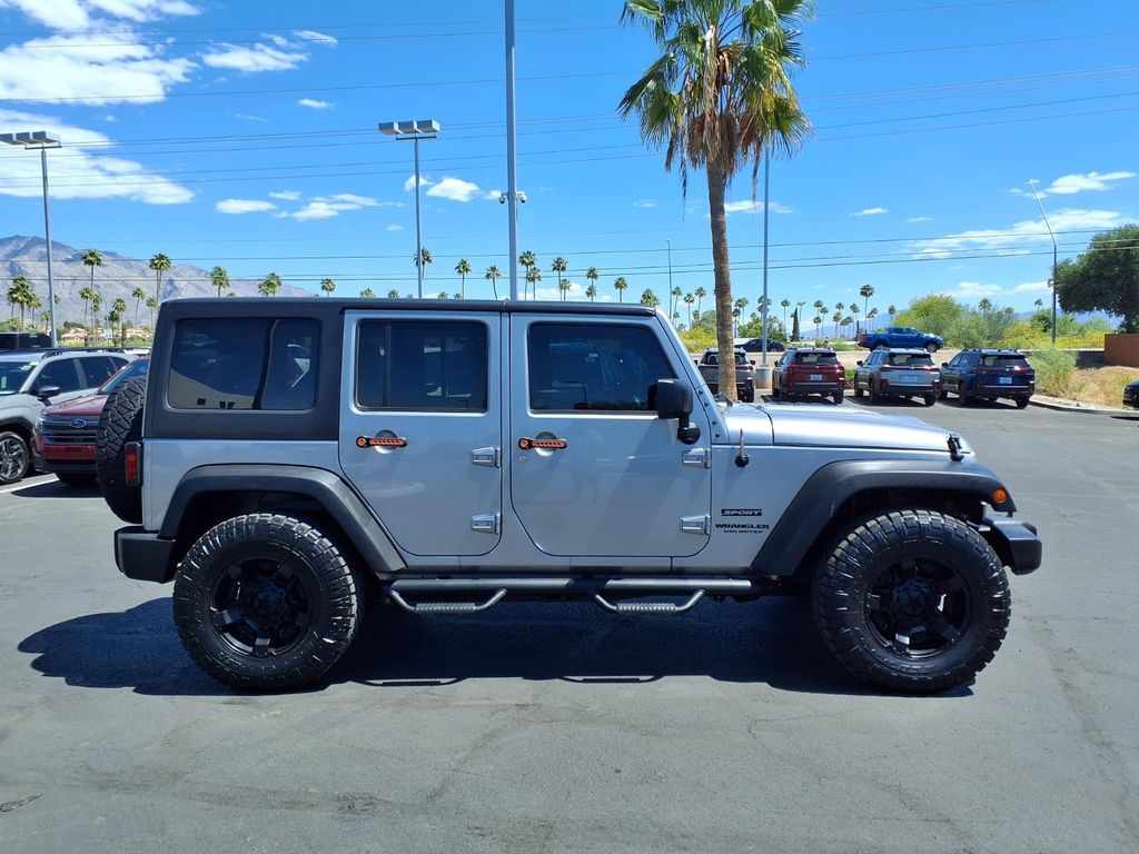used 2016 Jeep Wrangler JK Unlimited car, priced at $15,000