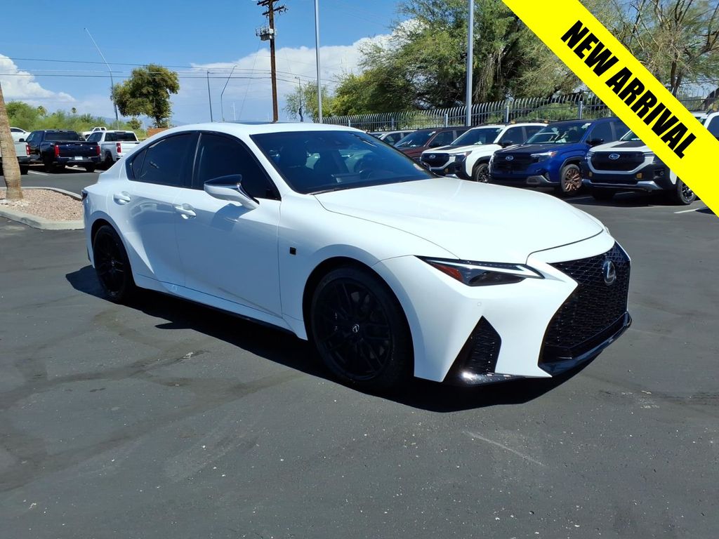 used 2023 Lexus IS 500 car, priced at $60,000