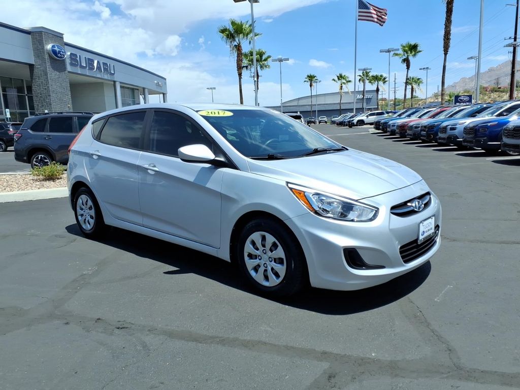 used 2017 Hyundai Accent car, priced at $9,500