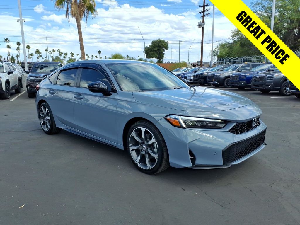 used 2025 Honda Civic Hybrid car, priced at $29,500