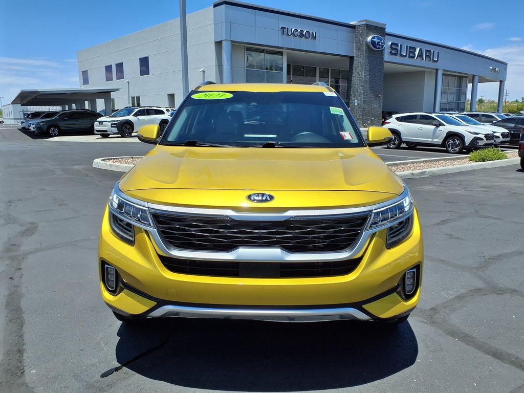 used 2021 Kia Seltos car, priced at $20,500