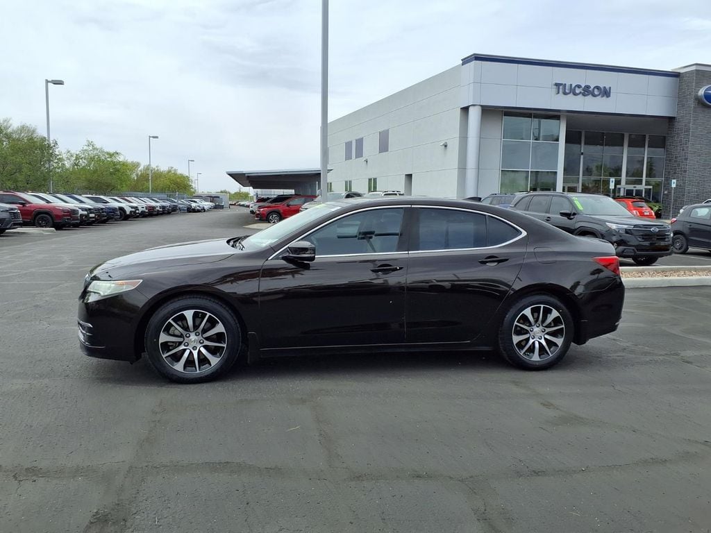 used 2015 Acura TLX car, priced at $15,500