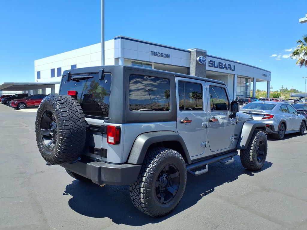 used 2016 Jeep Wrangler JK Unlimited car, priced at $15,000